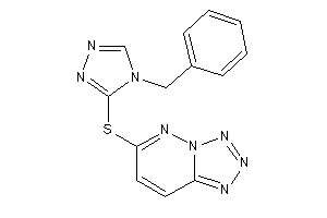 6-[(4-benzyl-1,2,4-triazol-3-yl)thio]tetrazolo[5,1-f]pyridazine