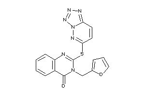 3-(2-furfuryl)-2-(tetrazolo[5,1-f]pyridazin-6-ylthio)quinazolin-4-one