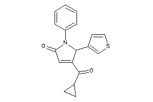 4-(cyclopropanecarbonyl)-1-phenyl-5-(3-thienyl)-3-pyrrolin-2-one