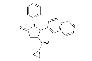 4-(cyclopropanecarbonyl)-5-(2-naphthyl)-1-phenyl-3-pyrrolin-2-one