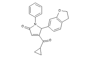 5-coumaran-6-yl-4-(cyclopropanecarbonyl)-1-phenyl-3-pyrrolin-2-one