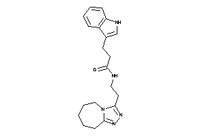 3-(1H-indol-3-yl)-N-[2-(6,7,8,9-tetrahydro-5H-[1,2,4]triazolo[4,3-a]azepin-3-yl)ethyl]propionamide