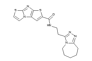 N-[2-(6,7,8,9-tetrahydro-5H-[1,2,4]triazolo[4,3-a]azepin-3-yl)ethyl]BLAHcarboxamide