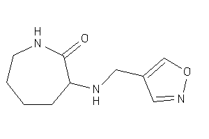 Image of 3-(isoxazol-4-ylmethylamino)azepan-2-one
