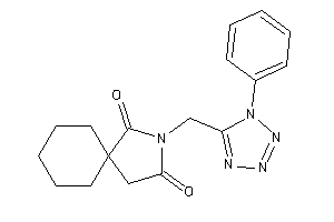 3-[(1-phenyltetrazol-5-yl)methyl]-3-azaspiro[4.5]decane-2,4-quinone