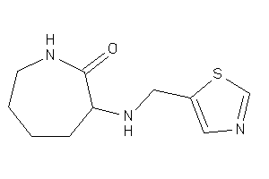 3-(thiazol-5-ylmethylamino)azepan-2-one