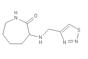 3-(thiadiazol-4-ylmethylamino)azepan-2-one