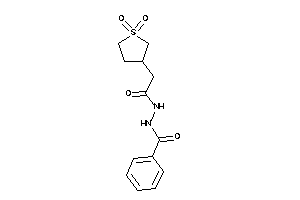 N'-[2-(1,1-diketothiolan-3-yl)acetyl]benzohydrazide