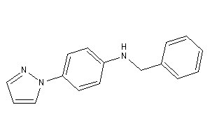 Benzyl-(4-pyrazol-1-ylphenyl)amine