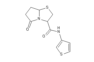 Image of 5-keto-N-(3-thienyl)-3,6,7,7a-tetrahydro-2H-pyrrolo[2,1-b]thiazole-3-carboxamide