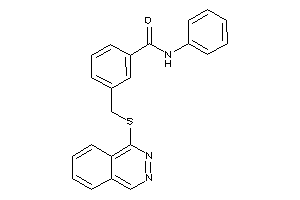 N-phenyl-3-[(phthalazin-1-ylthio)methyl]benzamide