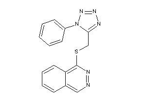 1-[(1-phenyltetrazol-5-yl)methylthio]phthalazine