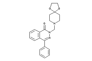 2-(1,4-dioxa-8-azaspiro[4.5]decan-8-ylmethyl)-4-phenyl-phthalazin-1-one