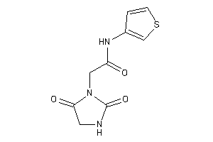 2-(2,5-diketoimidazolidin-1-yl)-N-(3-thienyl)acetamide