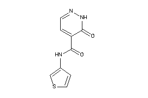 6-keto-N-(3-thienyl)-1H-pyridazine-5-carboxamide