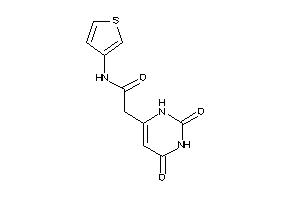 2-(2,4-diketo-1H-pyrimidin-6-yl)-N-(3-thienyl)acetamide