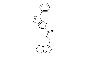 N-(6,7-dihydro-5H-pyrrolo[2,1-c][1,2,4]triazol-3-ylmethyl)-1-phenyl-thieno[2,3-c]pyrazole-5-carboxamide