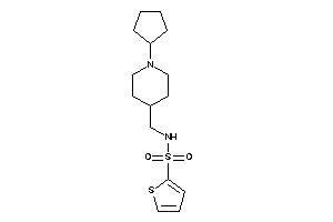 N-[(1-cyclopentyl-4-piperidyl)methyl]thiophene-2-sulfonamide