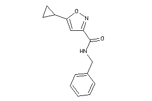 N-benzyl-5-cyclopropyl-isoxazole-3-carboxamide