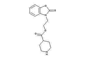 Isonipecot 2-(2-keto-1,3-benzoxazol-3-yl)ethyl Ester