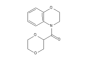 2,3-dihydro-1,4-benzoxazin-4-yl(1,4-dioxan-2-yl)methanone
