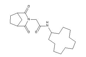 N-cyclododecyl-2-(2,4-diketo-3-azabicyclo[3.2.1]octan-3-yl)acetamide