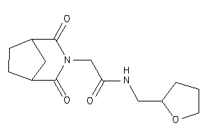 2-(2,4-diketo-3-azabicyclo[3.2.1]octan-3-yl)-N-(tetrahydrofurfuryl)acetamide