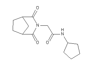 N-cyclopentyl-2-(2,4-diketo-3-azabicyclo[3.2.1]octan-3-yl)acetamide