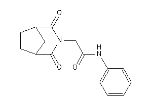 2-(2,4-diketo-3-azabicyclo[3.2.1]octan-3-yl)-N-phenyl-acetamide