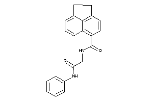 N-(2-anilino-2-keto-ethyl)acenaphthene-5-carboxamide