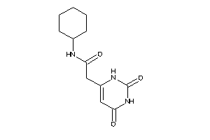 N-cyclohexyl-2-(2,4-diketo-1H-pyrimidin-6-yl)acetamide