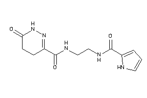 6-keto-N-[2-(1H-pyrrole-2-carbonylamino)ethyl]-4,5-dihydro-1H-pyridazine-3-carboxamide