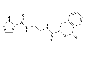 N-[2-[(1-ketoisochroman-3-carbonyl)amino]ethyl]-1H-pyrrole-2-carboxamide