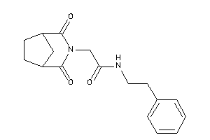 2-(2,4-diketo-3-azabicyclo[3.2.1]octan-3-yl)-N-phenethyl-acetamide