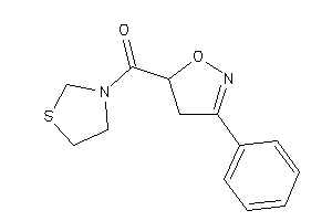 (3-phenyl-2-isoxazolin-5-yl)-thiazolidin-3-yl-methanone