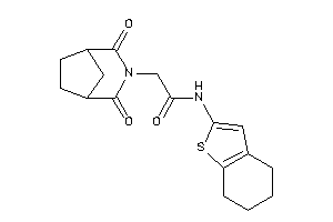 2-(2,4-diketo-3-azabicyclo[3.2.1]octan-3-yl)-N-(4,5,6,7-tetrahydrobenzothiophen-2-yl)acetamide