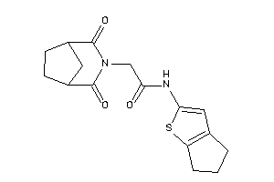 N-(5,6-dihydro-4H-cyclopenta[b]thiophen-2-yl)-2-(2,4-diketo-3-azabicyclo[3.2.1]octan-3-yl)acetamide