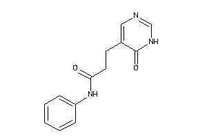 3-(6-keto-1H-pyrimidin-5-yl)-N-phenyl-propionamide