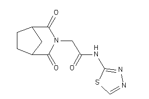 2-(2,4-diketo-3-azabicyclo[3.2.1]octan-3-yl)-N-(1,3,4-thiadiazol-2-yl)acetamide