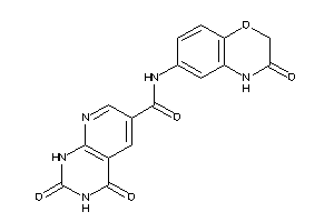 2,4-diketo-N-(3-keto-4H-1,4-benzoxazin-6-yl)-1H-pyrido[2,3-d]pyrimidine-6-carboxamide