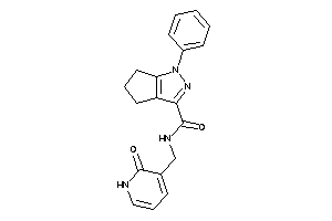 N-[(2-keto-1H-pyridin-3-yl)methyl]-1-phenyl-5,6-dihydro-4H-cyclopenta[c]pyrazole-3-carboxamide