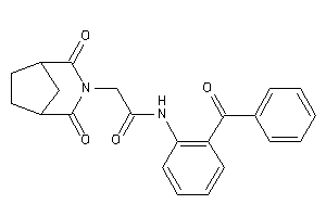 N-(2-benzoylphenyl)-2-(2,4-diketo-3-azabicyclo[3.2.1]octan-3-yl)acetamide