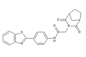 N-[4-(1,3-benzothiazol-2-yl)phenyl]-2-(2,4-diketo-3-azabicyclo[3.2.1]octan-3-yl)acetamide