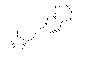 2-(2,3-dihydro-1,4-benzodioxin-7-ylmethylthio)-1H-imidazole