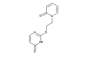 2-[2-(2-keto-1-pyridyl)ethylthio]-1H-pyrimidin-6-one