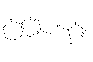 3-(2,3-dihydro-1,4-benzodioxin-7-ylmethylthio)-4H-1,2,4-triazole