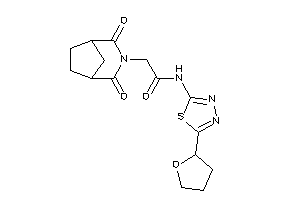 2-(2,4-diketo-3-azabicyclo[3.2.1]octan-3-yl)-N-[5-(tetrahydrofuryl)-1,3,4-thiadiazol-2-yl]acetamide