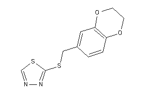 2-(2,3-dihydro-1,4-benzodioxin-7-ylmethylthio)-1,3,4-thiadiazole