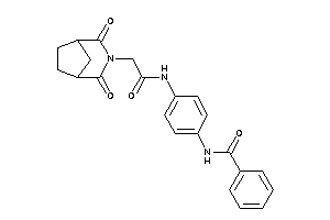 N-[4-[[2-(2,4-diketo-3-azabicyclo[3.2.1]octan-3-yl)acetyl]amino]phenyl]benzamide