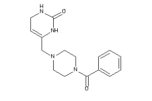 Image of 6-[(4-benzoylpiperazino)methyl]-3,4-dihydro-1H-pyrimidin-2-one